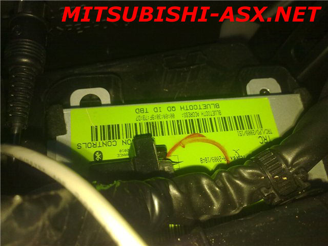 Установка штатного Вluetooth и USB на Mitsubishi ASX