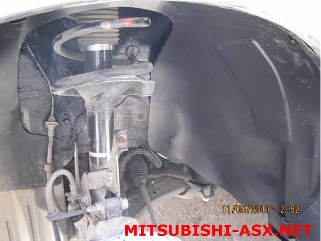 Подкрылки Mitsubishi ASX