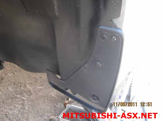 Брызговики Mitsubishi ASX