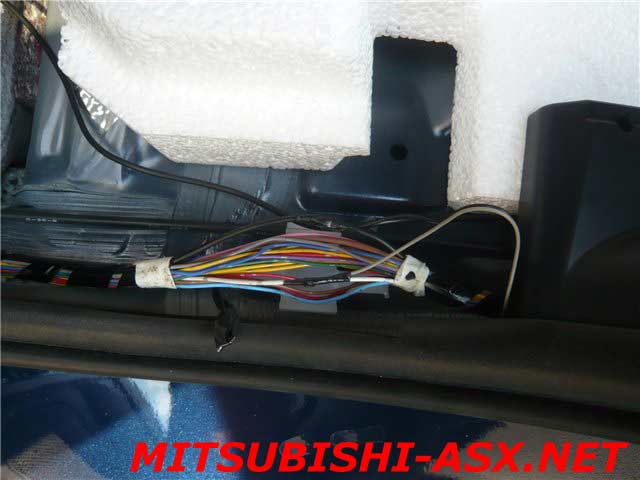 Установка парковочного радара на Mitsubishi ASX