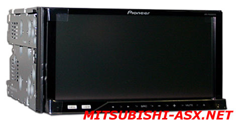 PIONEER AVH-P4200DVD на Mitsubishi ASX
