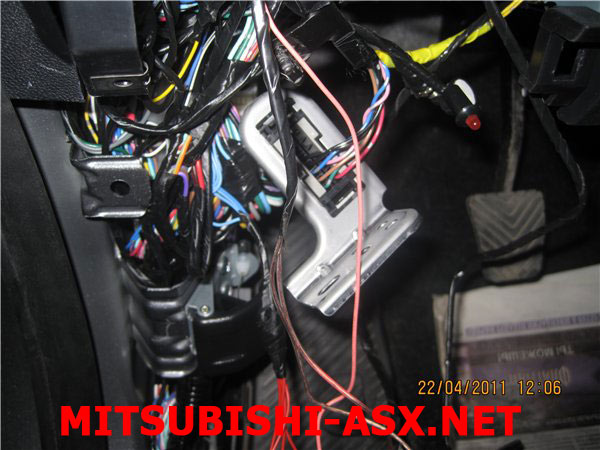 Сетодиодная подсветка салона Mitsubishi ASX