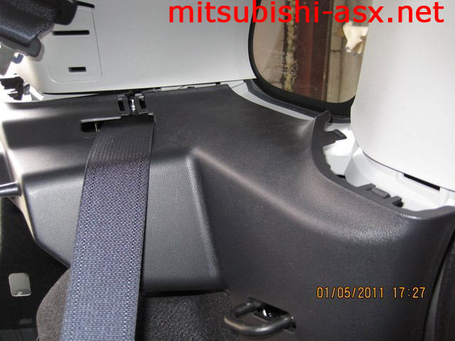 Шумоизоляция багажника Mitsubishi ASX