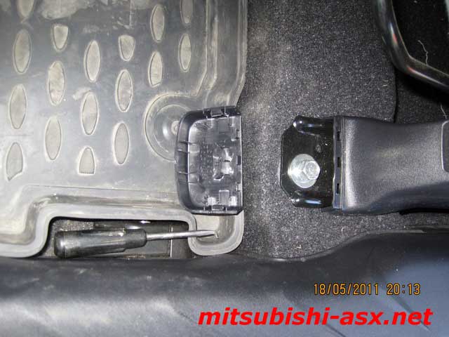 Снятие обшивки салона Mitsubishi ASX