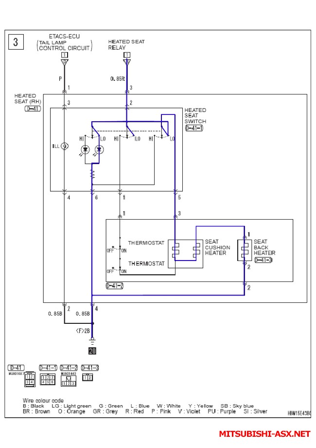 Общие вопросы по электрике Mitsubishi ASX - Схема попогрея Model (1).jpg