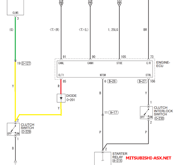 Подключение Круиз-контроля на Mitsubishi ASX с МТ - круиз 333333333333.PNG