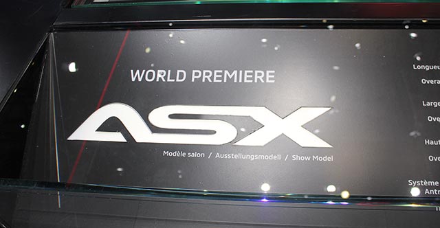 Премьера Mitsubishi ASX в Женеве 2019
