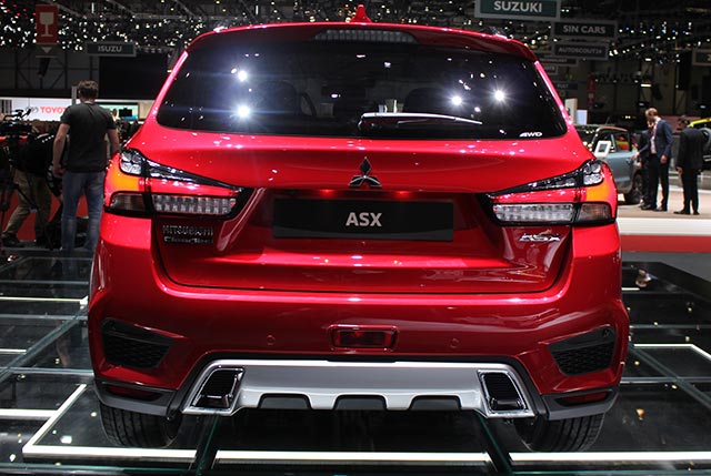 Mitsubishi ASX 2020 сзади