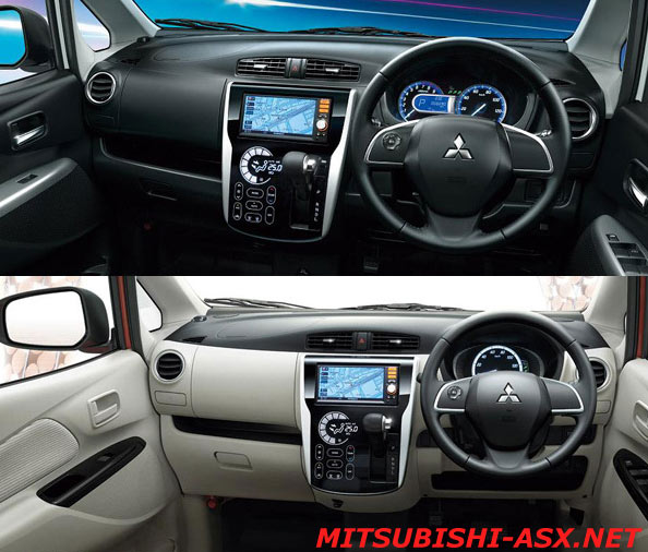 Интерьер Mitsubishi eK Wagon Custom