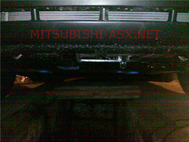 Установка защиты Mitsubishi LancerX на ASX